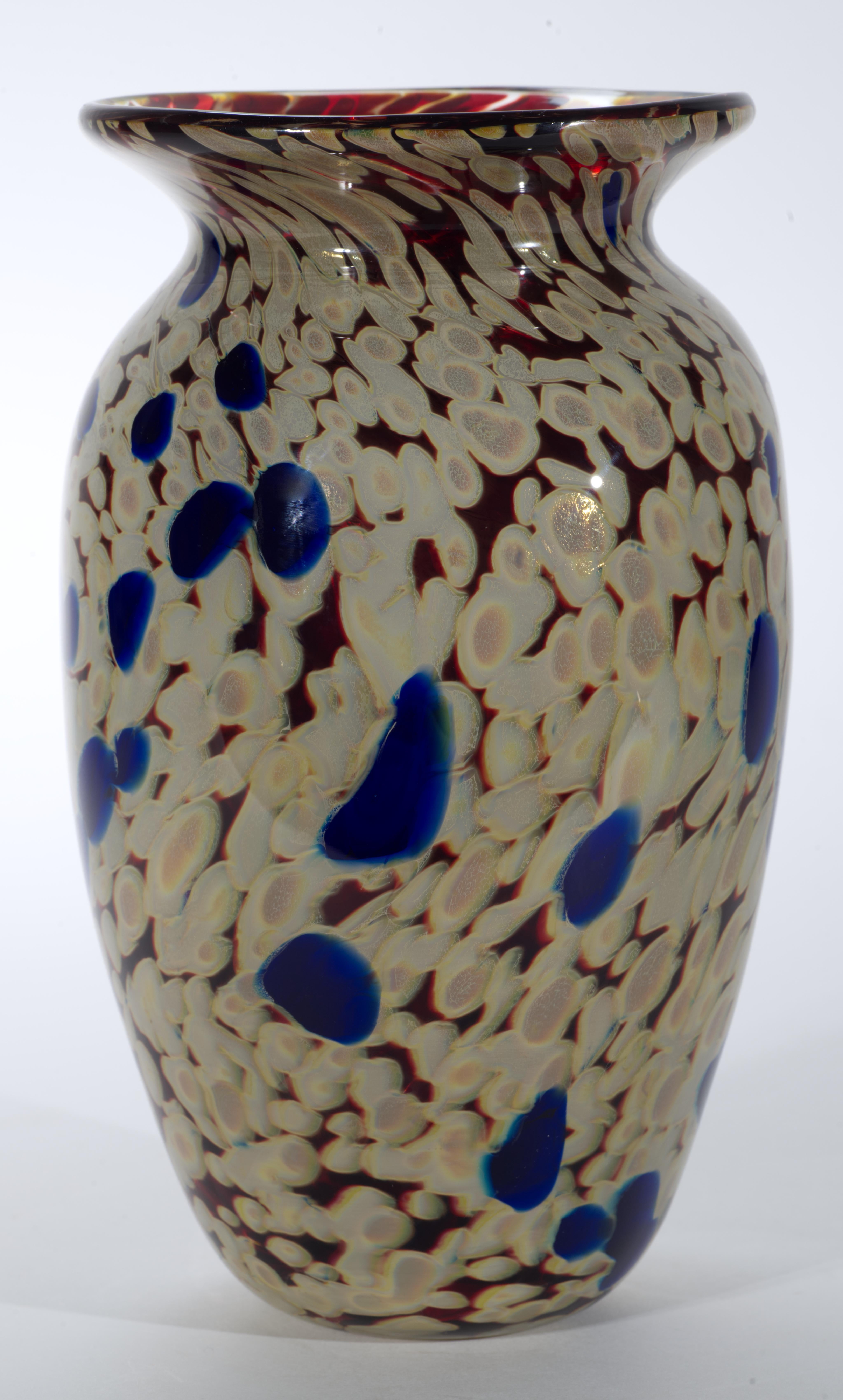 Postmoderno Vaso in vetro di Joel O'Dorisio per Lost Angel, Studio A americano in vendita