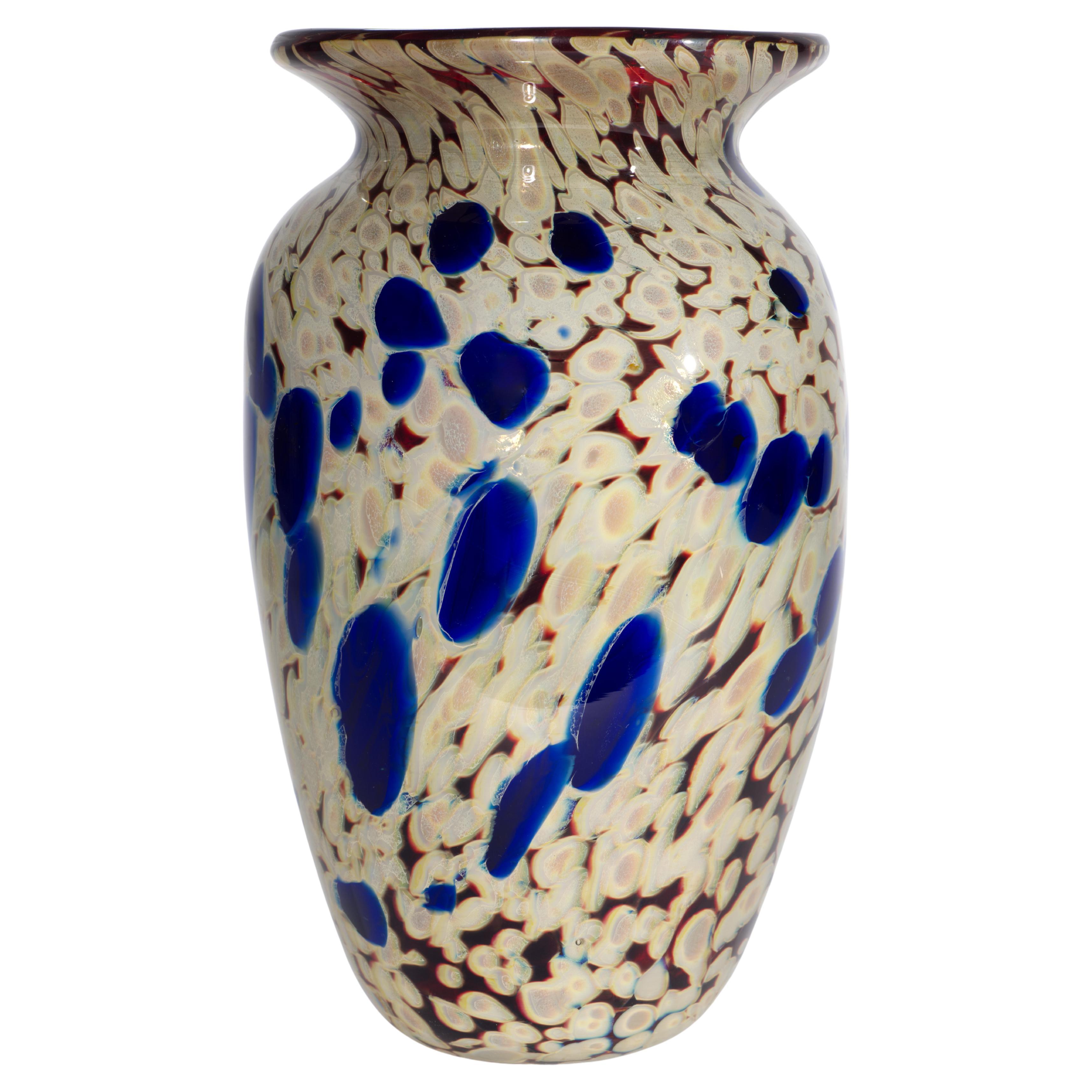 Joel O'Dorisio for Lost Angel Glass Vase, American Studio Art Glass