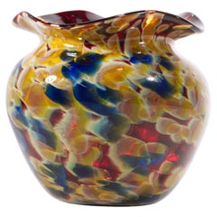 Joel O'Dorisio for Lost Angel Rounded Glass Vase, American Studio Art Glass