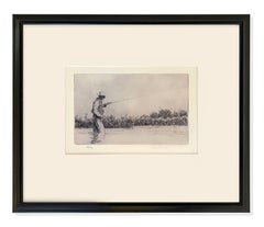 Used Believing in Nymphs 38/96 (fly fishing, marsh grasses, blue waters)