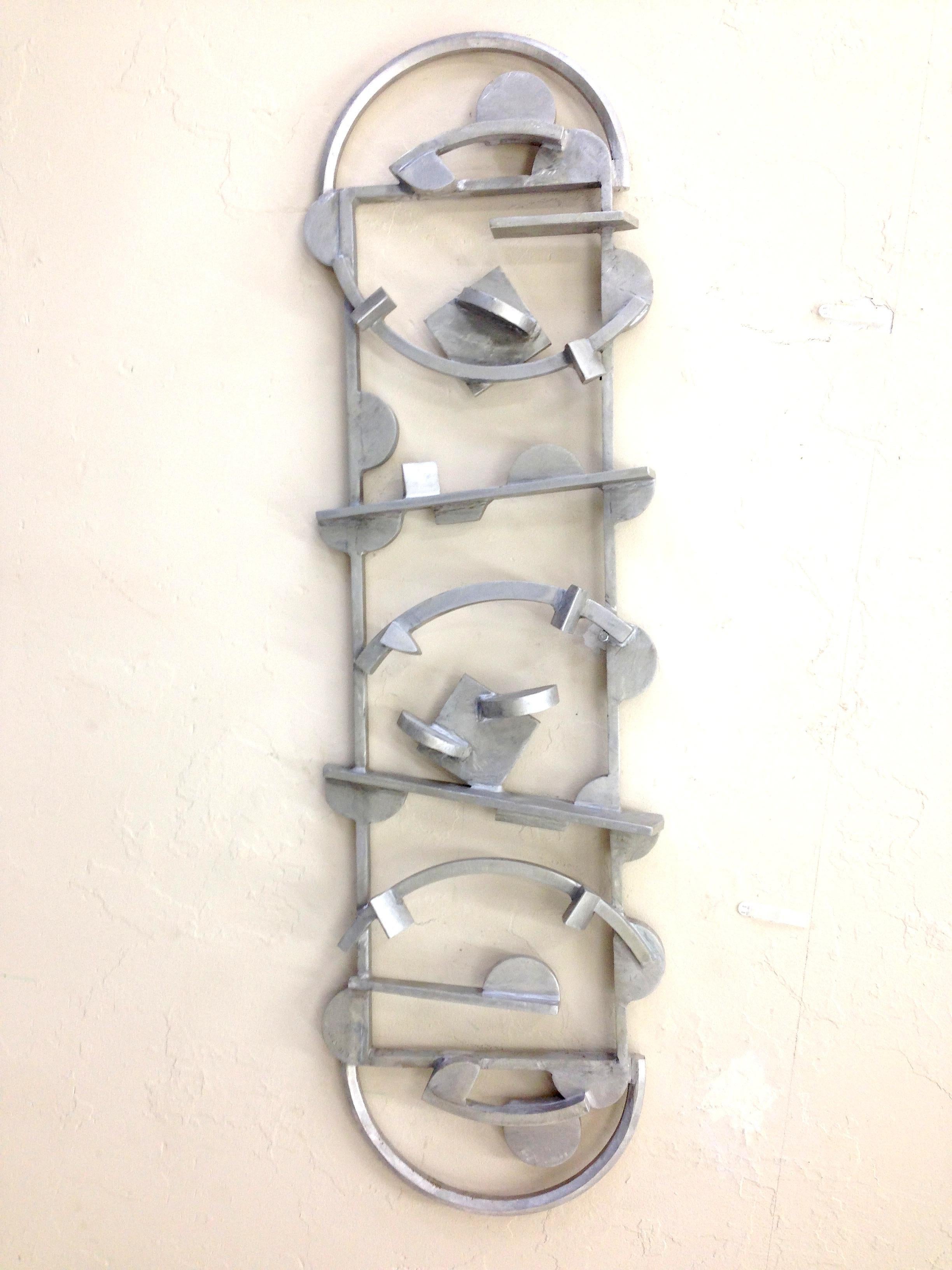 Aluminum Wall - Conceptual Sculpture by Joel Perlman