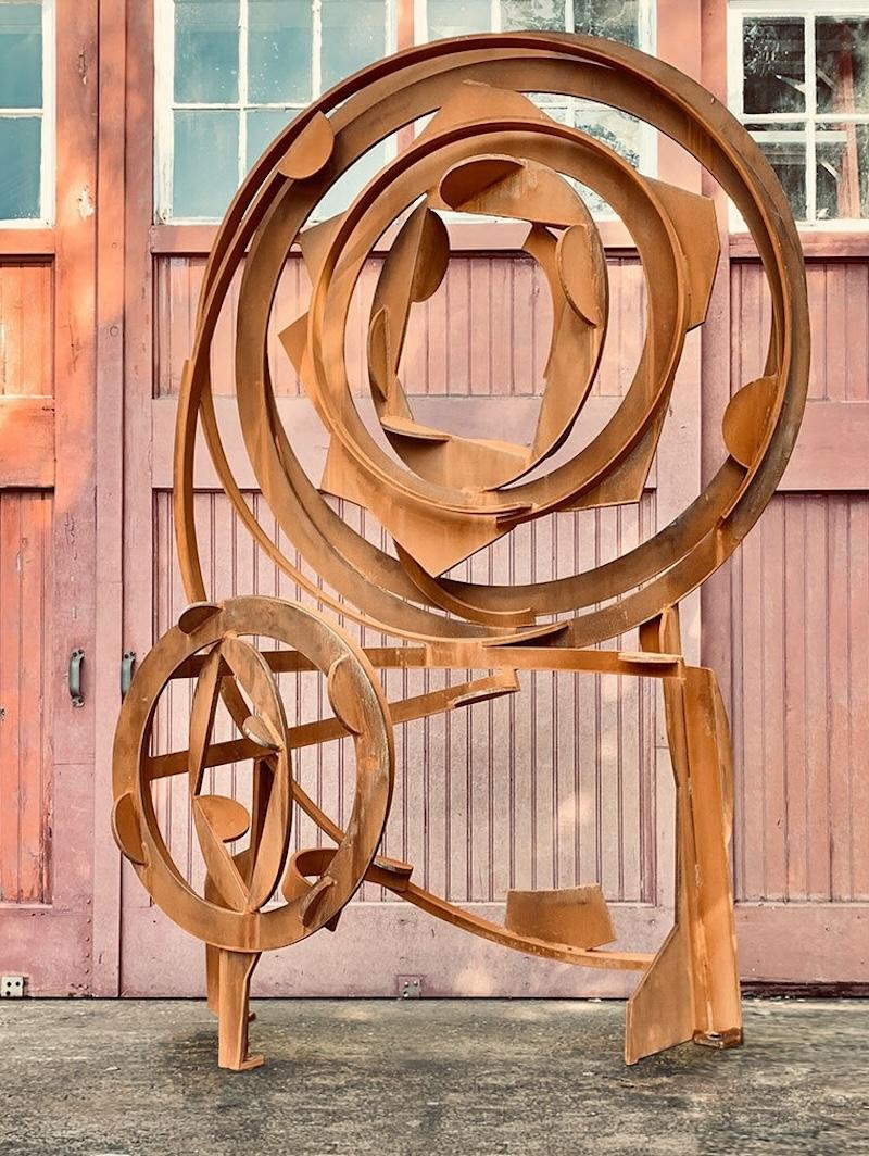 Joel Perlman Abstract Sculpture - Big Round II