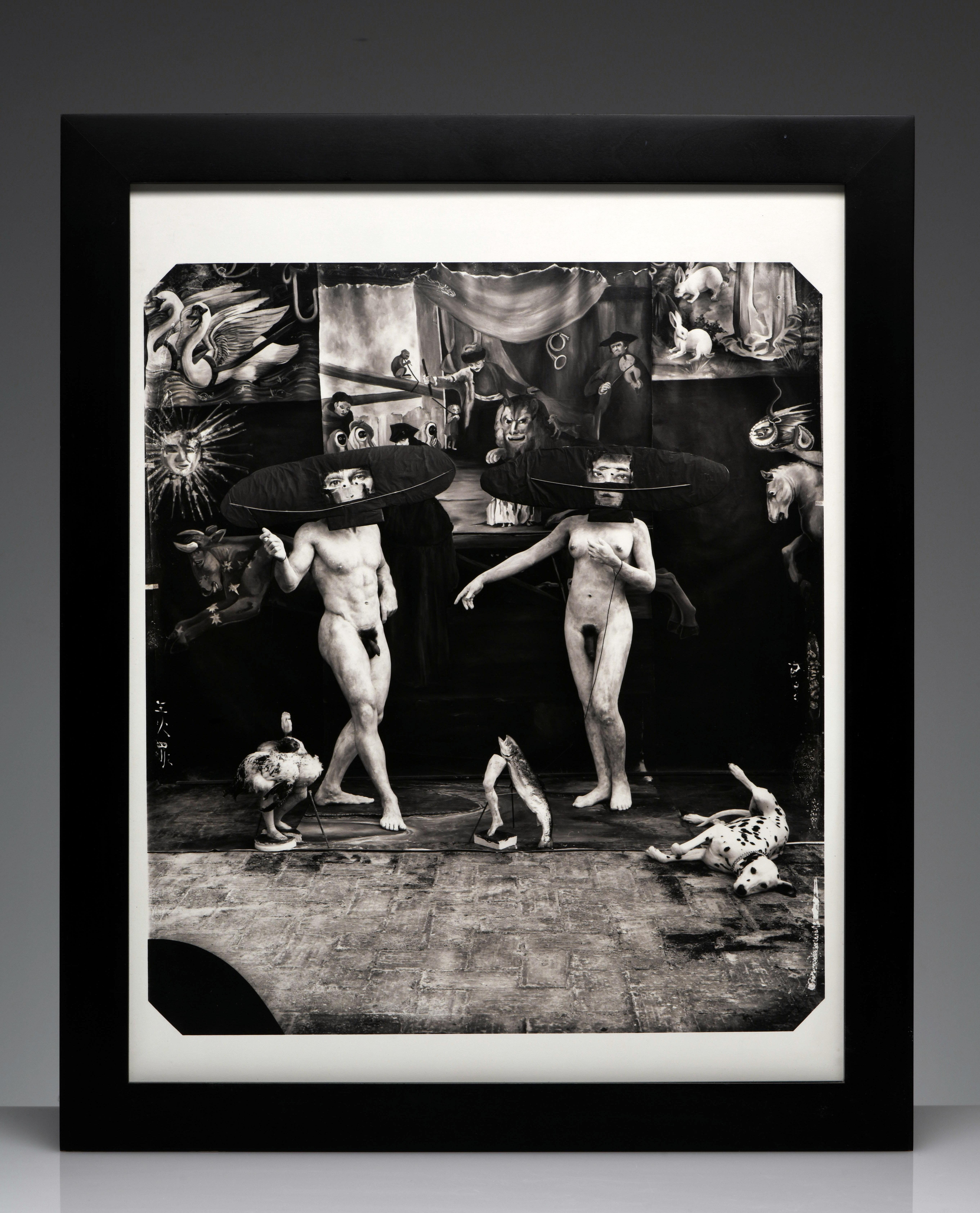 Die Eier von meiner Amnesia (Schwarz), Nude Photograph, von Joel-Peter Witkin