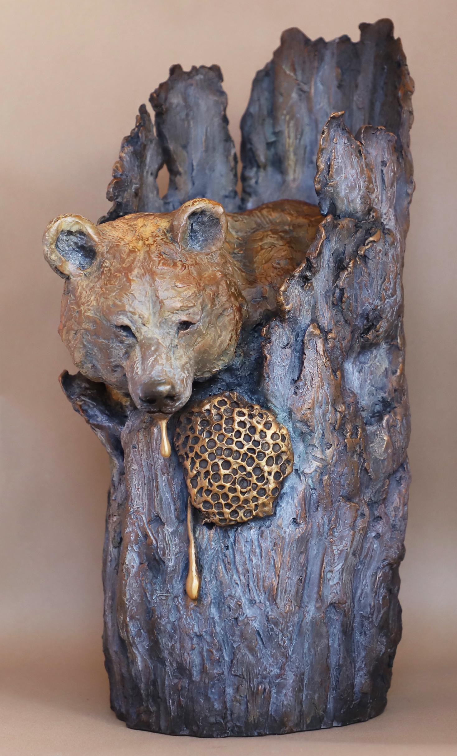 Joel Petersen Figurative Sculpture - Stuck