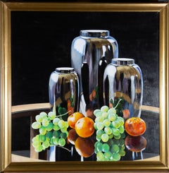 Joel Rawe - Contemporary Oil, Chrome And Fruit