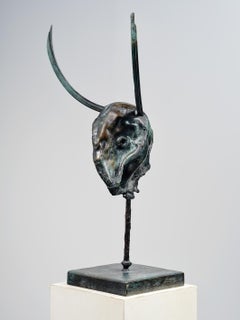 Joël Roux, sculpture en bronze patiné, fonte unique (1/1), 2006