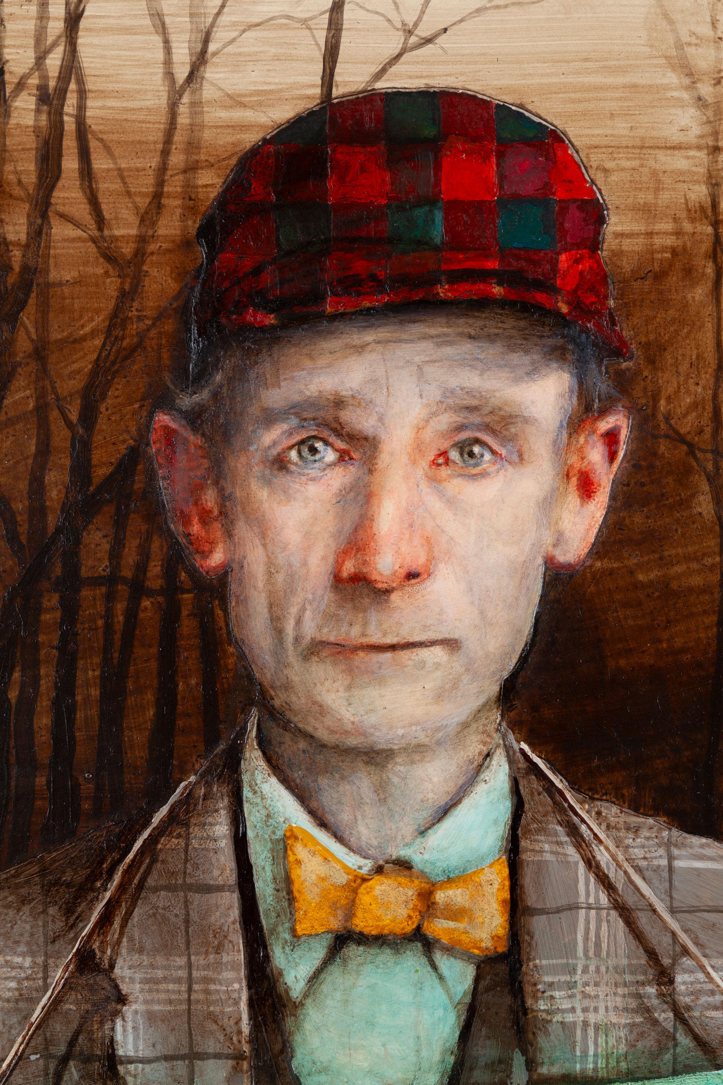 Glaube und Fleisch auf der I-70 – Painting von Joel Sager