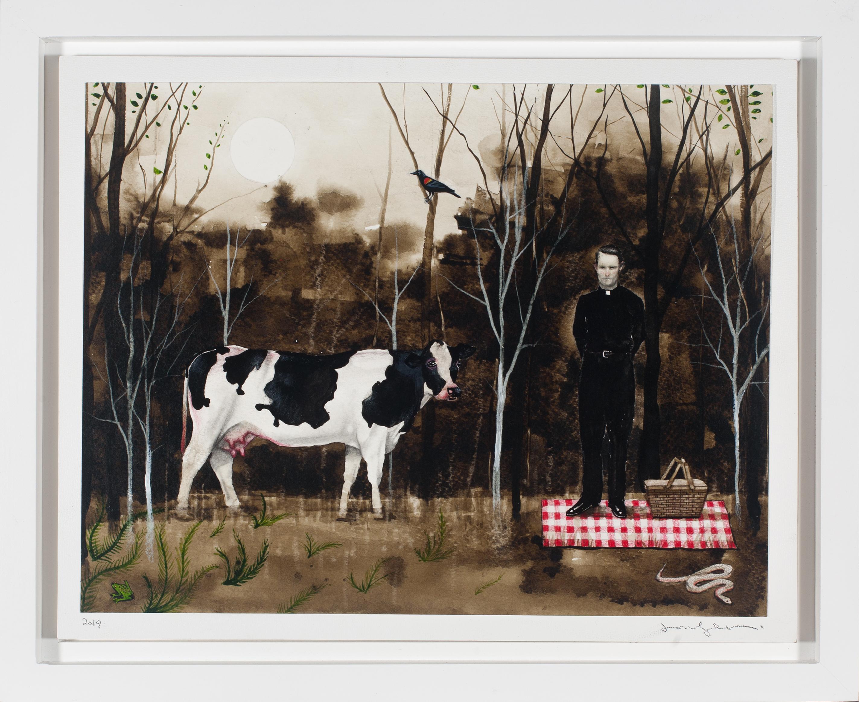 Joel Sager Landscape Painting – Missouri Nr. 3