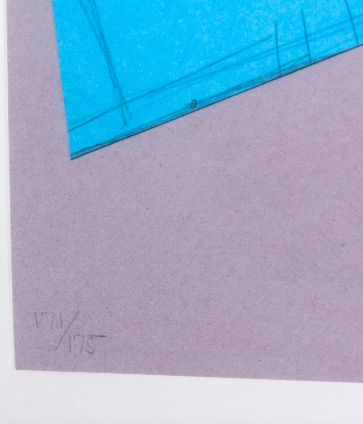 Joel Shapiro
Für das Archiv, 2008
Epson-Tintenstrahldruck auf Baumwoll-Radierpapier
Vom Künstler handsigniert, auf der Vorderseite handsigniert und nummeriert 171/175 von Joel Shapiro
Bären-Etikett von The Granary Gallery, Martha's Vineyard,