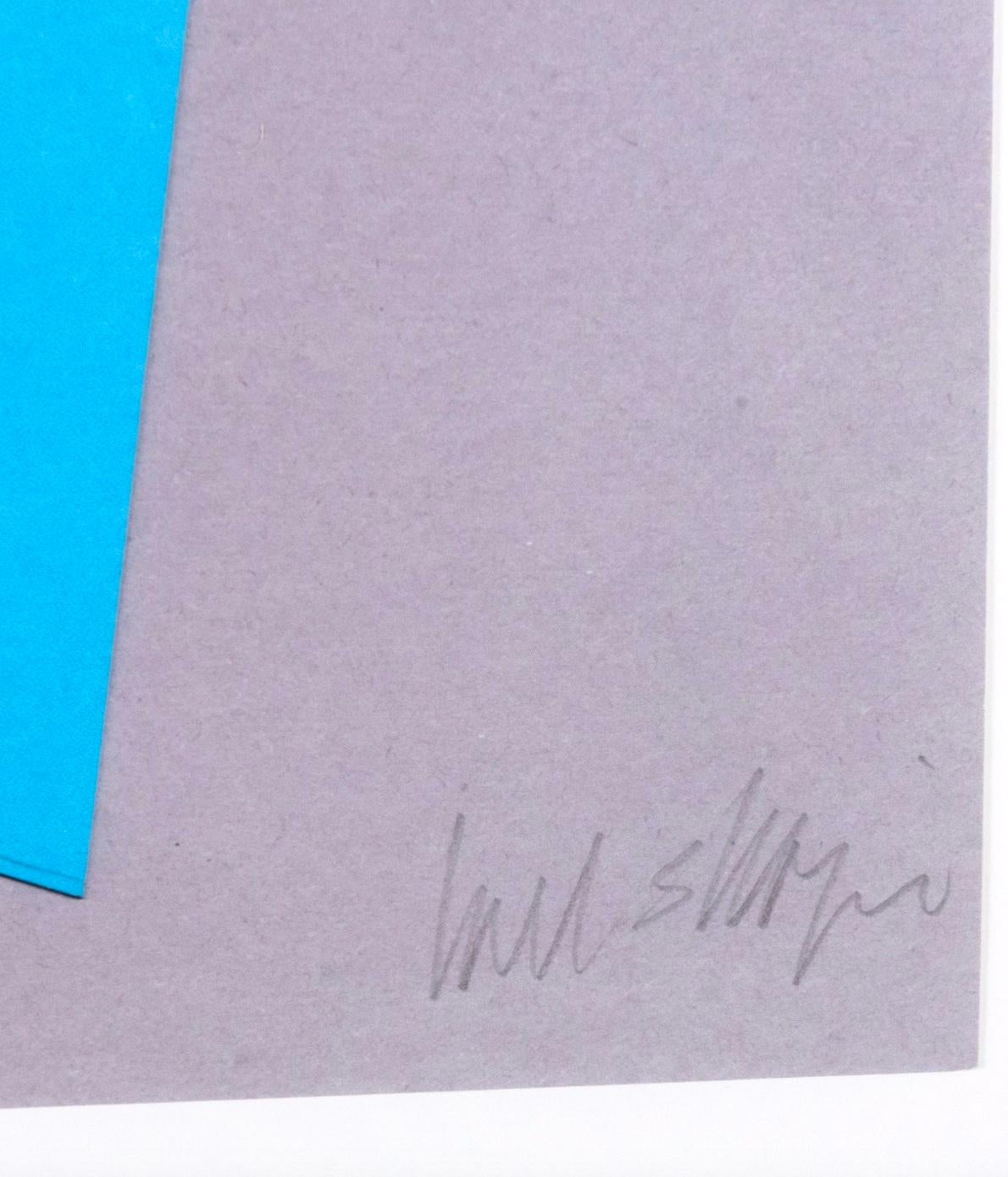 Joel Shapiro, print by Minimalist sculptor, hand signed/N w/provenance, Framed en vente 2