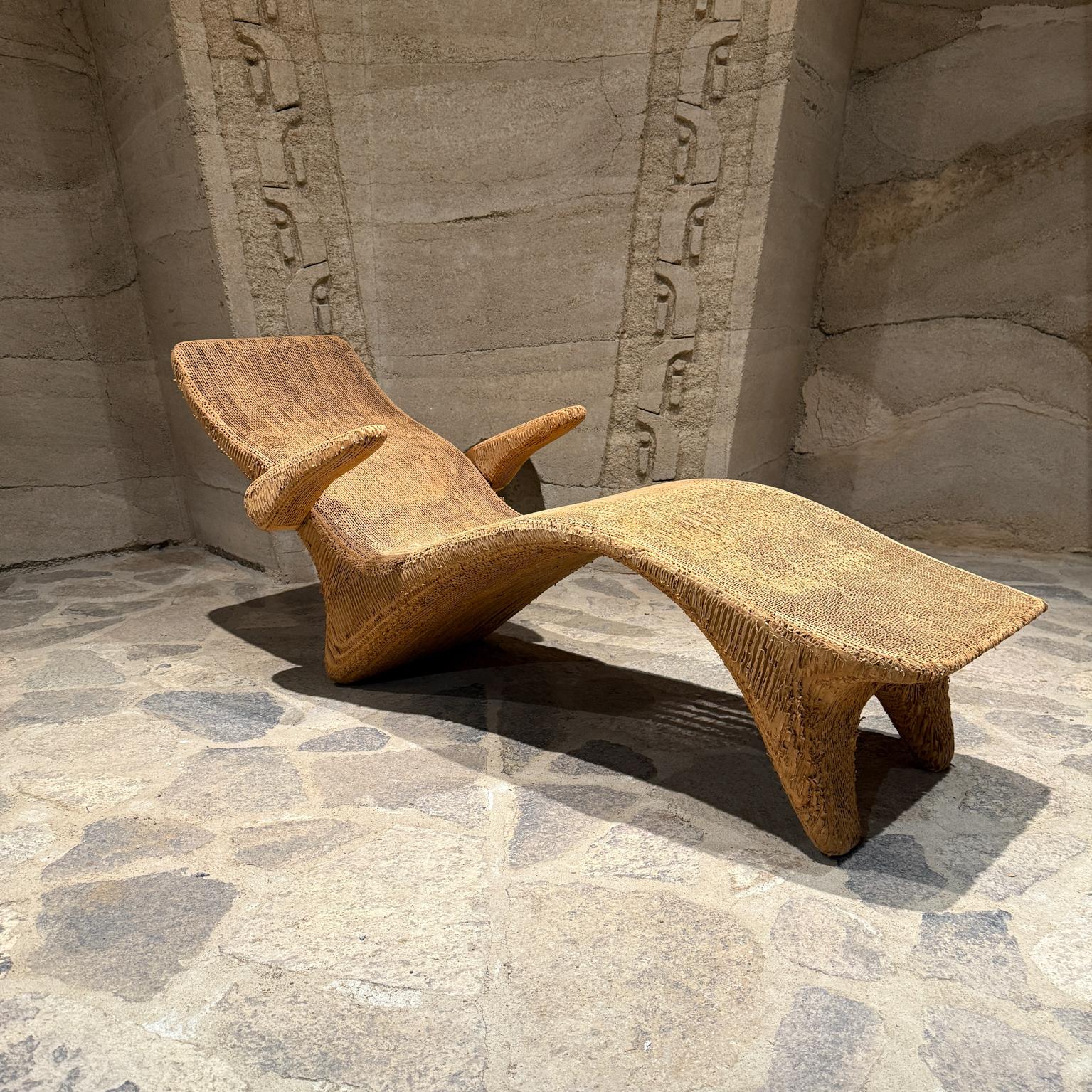 1970s Joel Stern Chaise Lounge Studio Art Chair New City LA For Sale 3