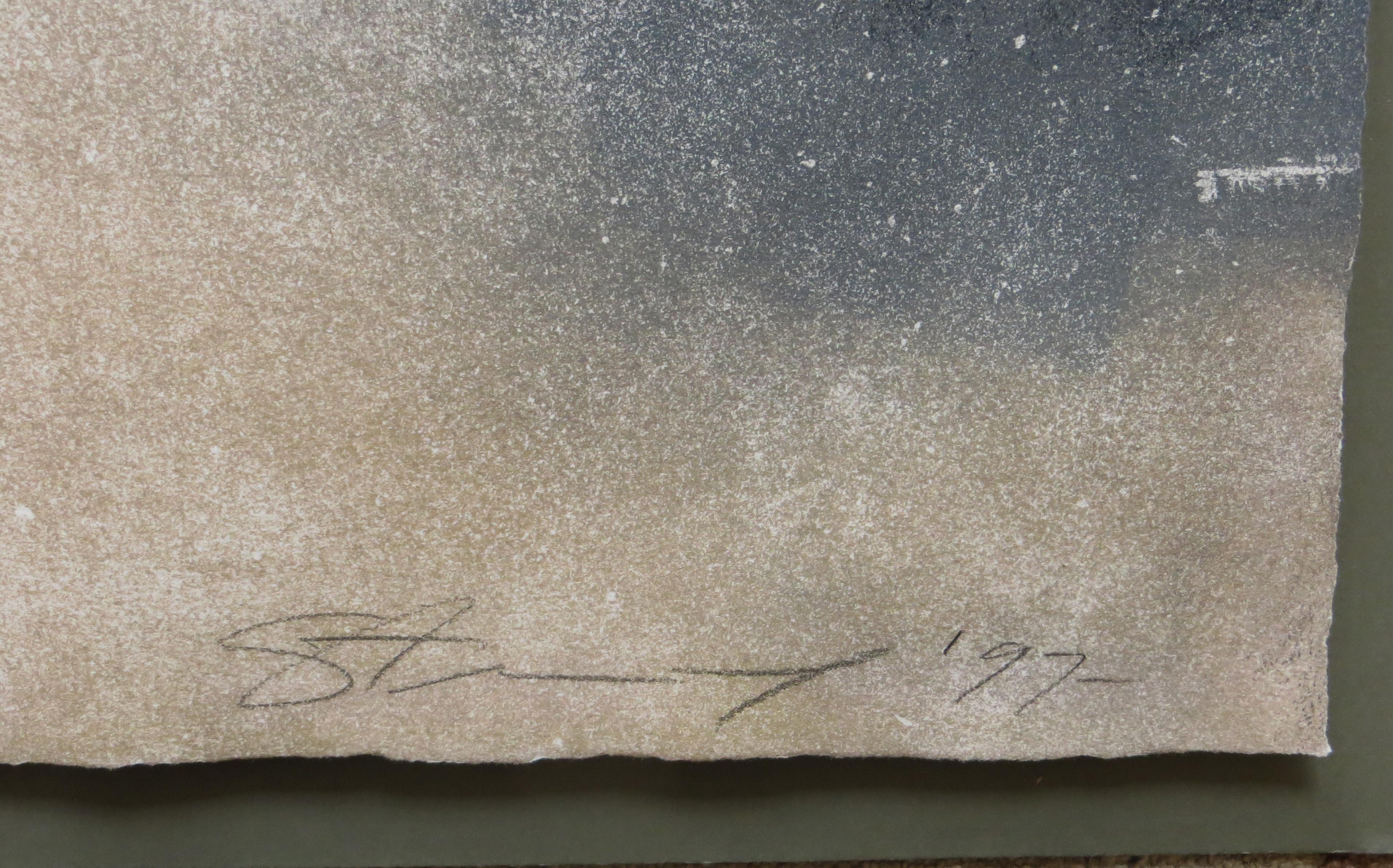 Eclipse (Impressionismus), Print, von Joel Stewart