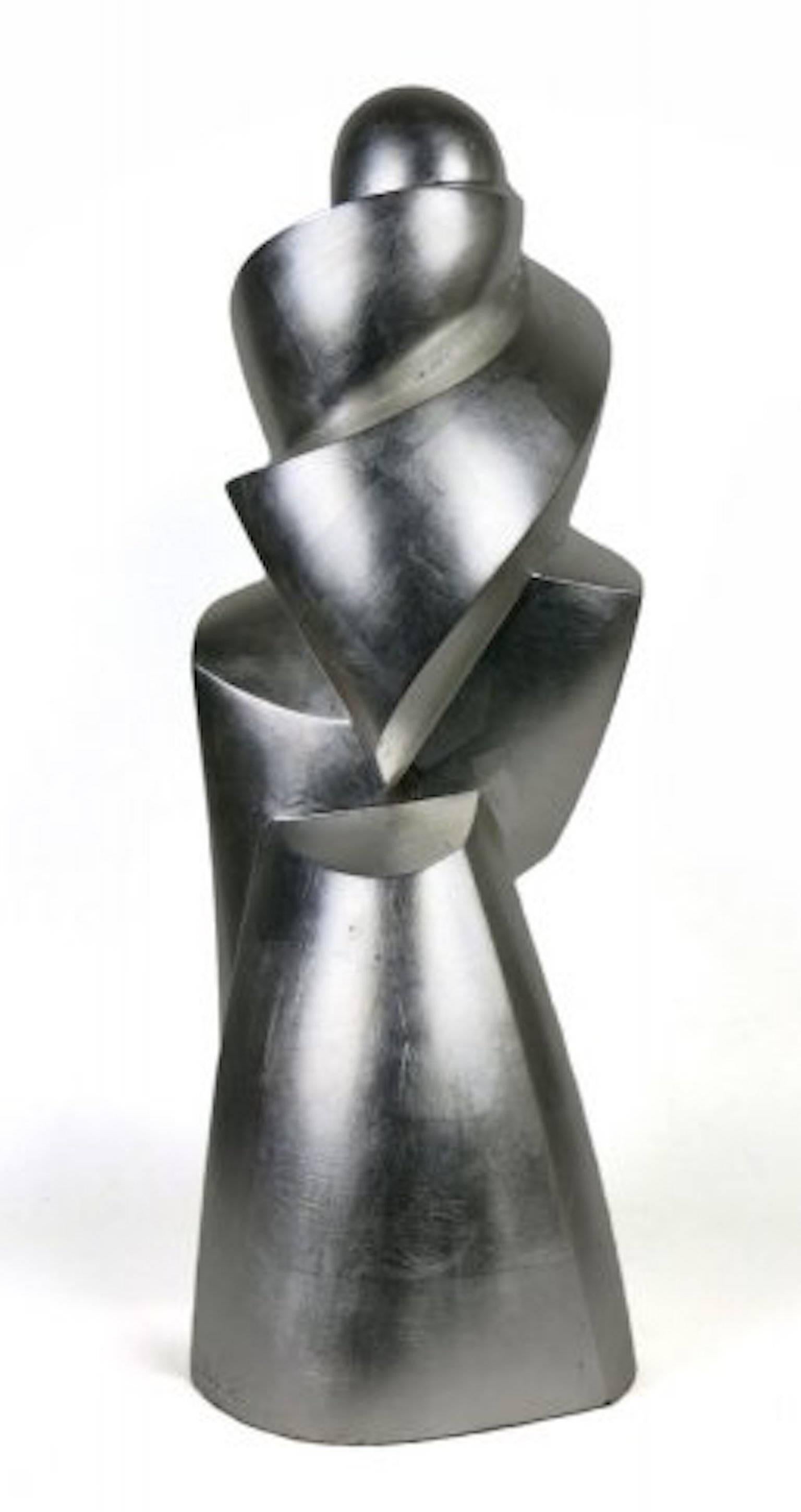 Condor in Silver - Sculpture by Joel Urruty