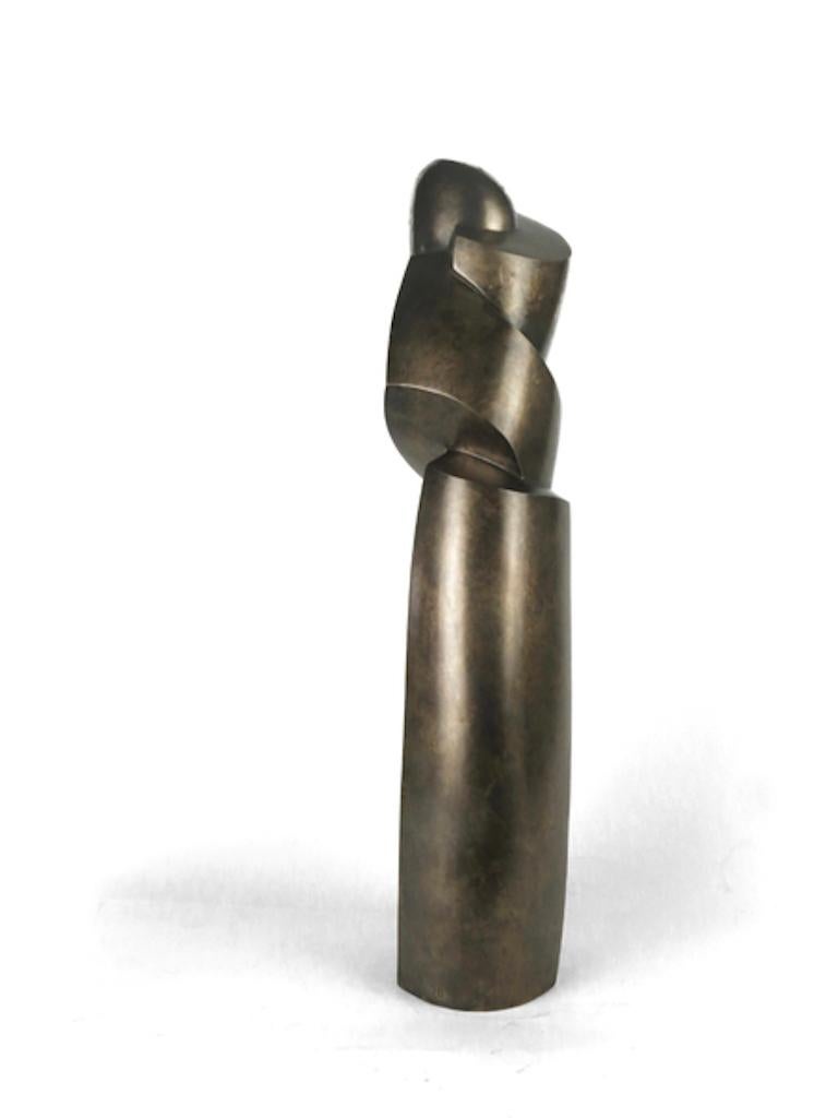 Medium: Bronze 
Edition #1/8

As an artist I strive to create elegant sculptures that capture the true essence of the subject matter. Form, line and surface are used as the visual language. The figure is abstracted to a minimalist form, void of any