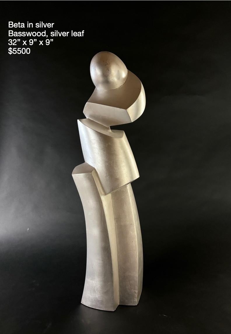 Joel Urruty - Beta in argento, Scultura 2025 in vendita 1
