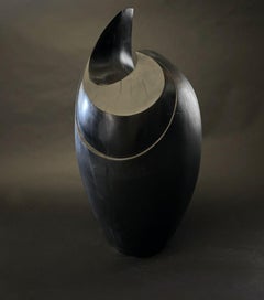 Joel Urruty - Black swirl, Sculpture 2025