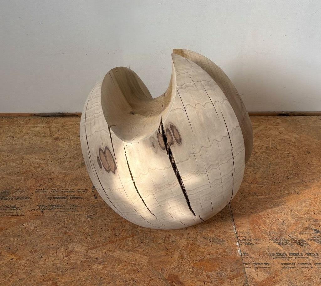 Medium: wood, bronze, patina

As an artist I strive to create elegant sculptures that capture the true essence of the subject matter. Form, line and surface are used as the visual language. The figure is abstracted to a minimalist form, void of any
