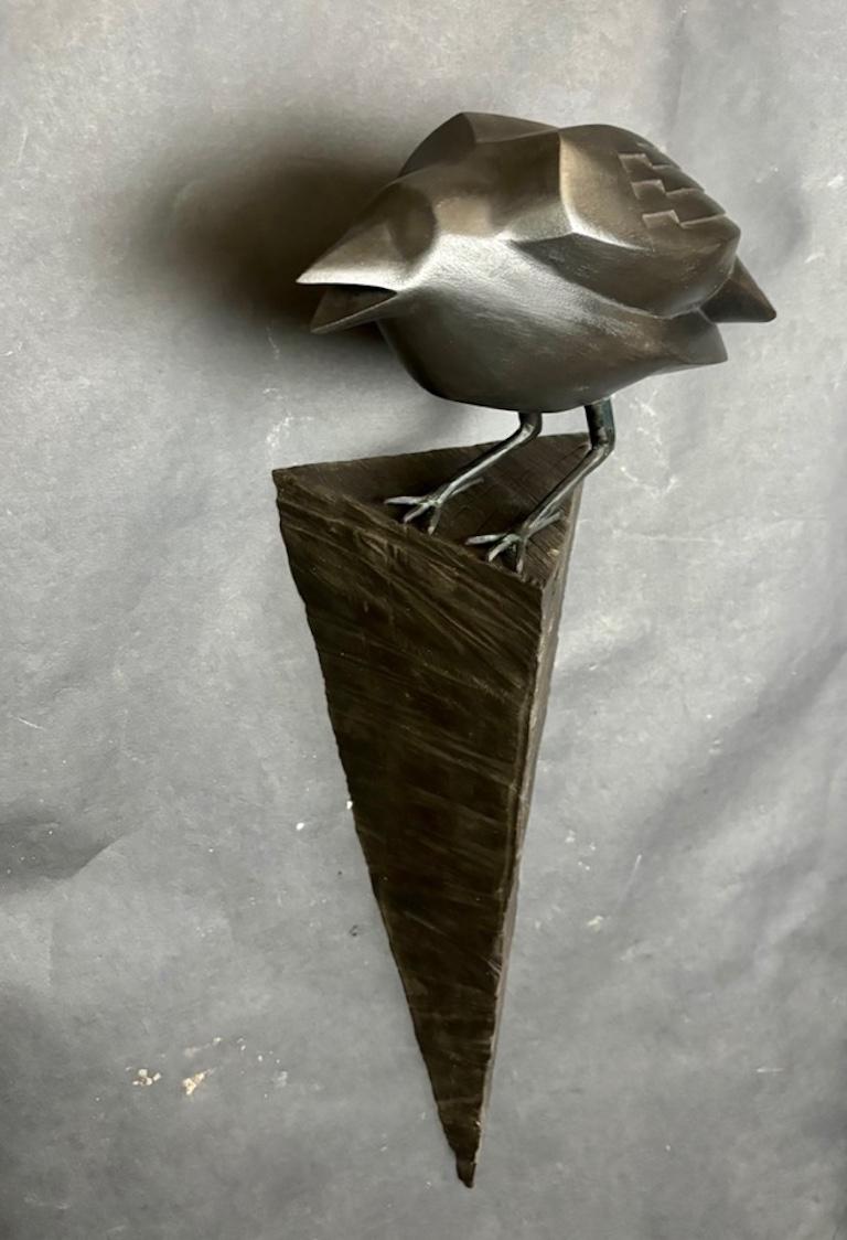 Joel Urruty - Crow, Sculpture 2024