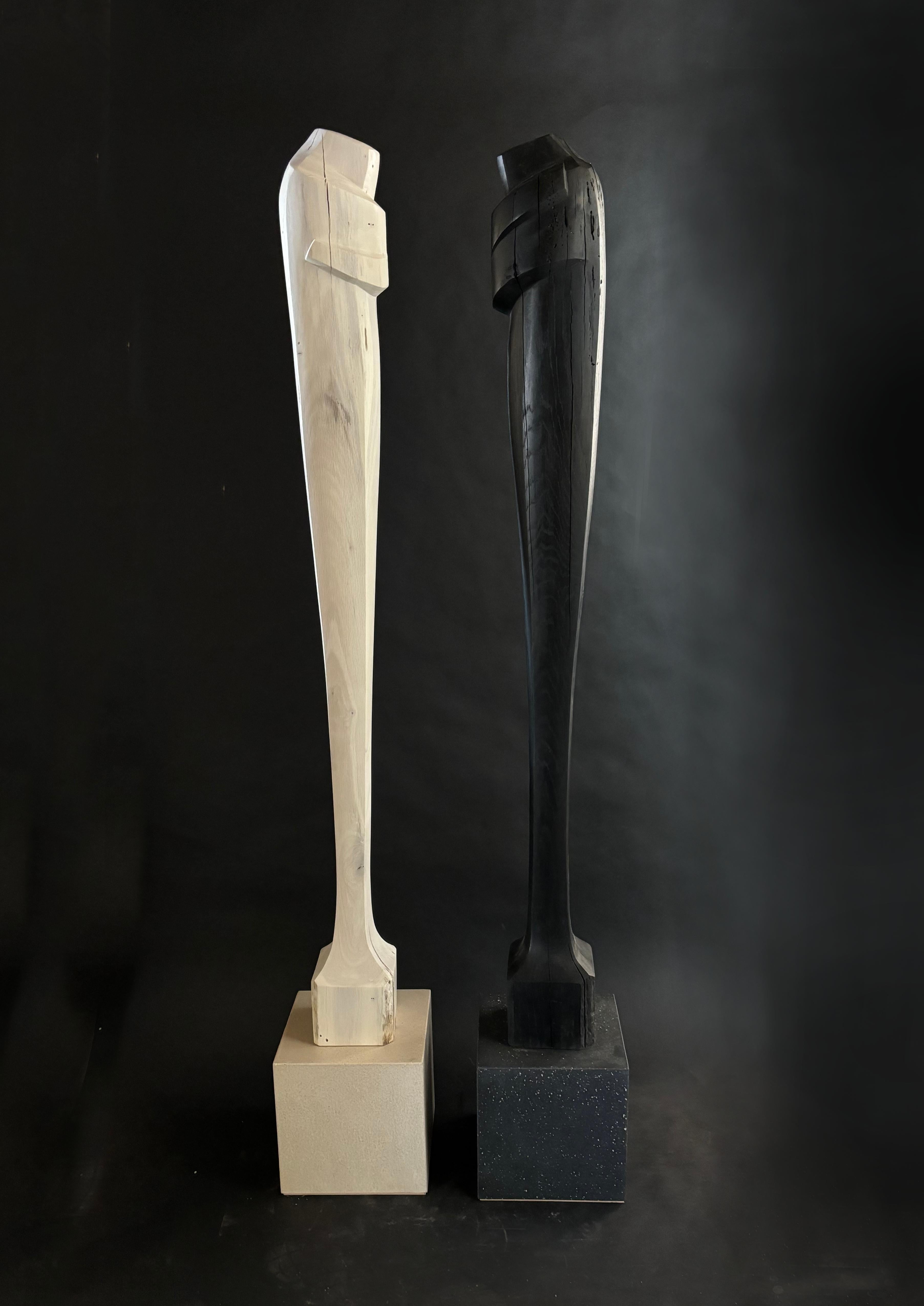 Joel Urruty - Embrace black and white, Sculpture 2024 For Sale 2