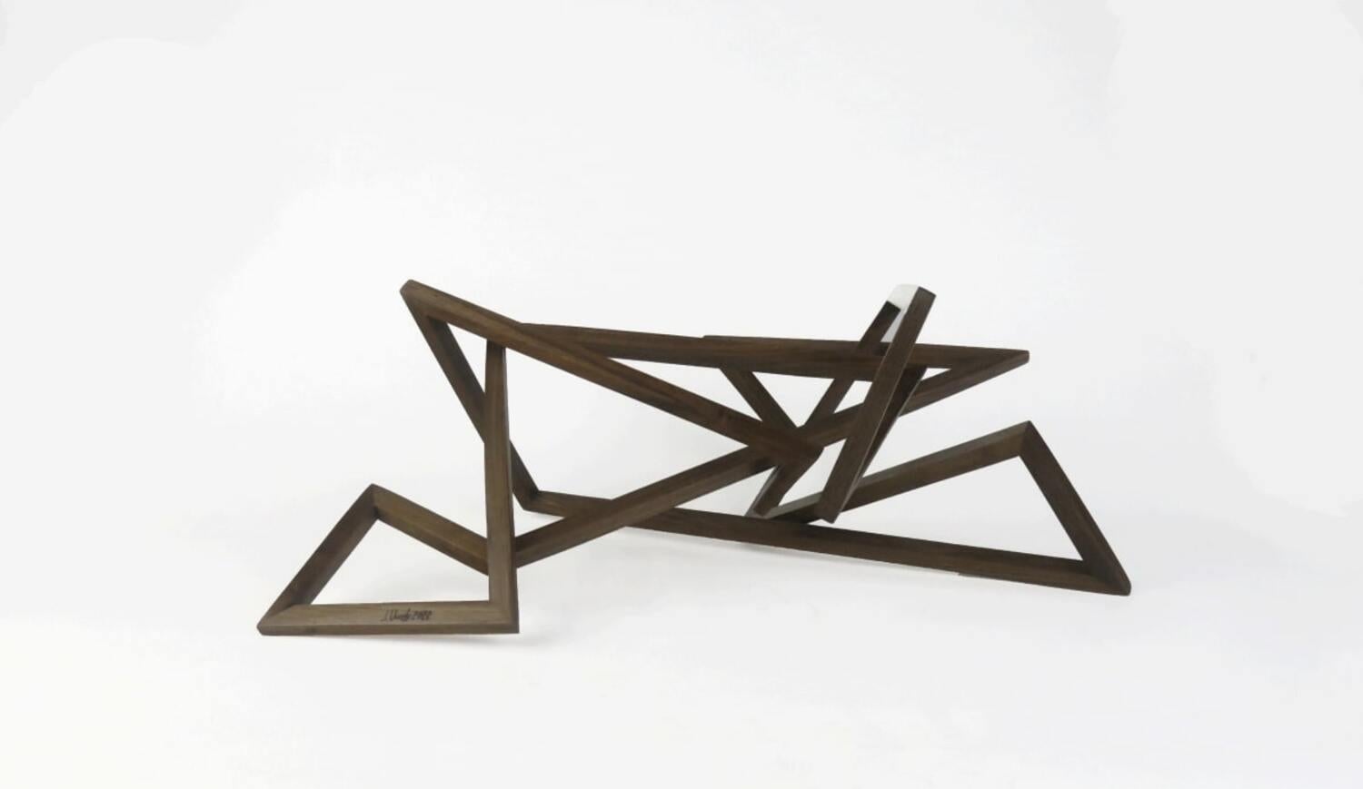 Medium: dyed ash, concrete


As an artist I strive to create elegant sculptures that capture the true essence of the subject matter. Form, line and surface are used as the visual language. The figure is abstracted to a minimalist form, void of any