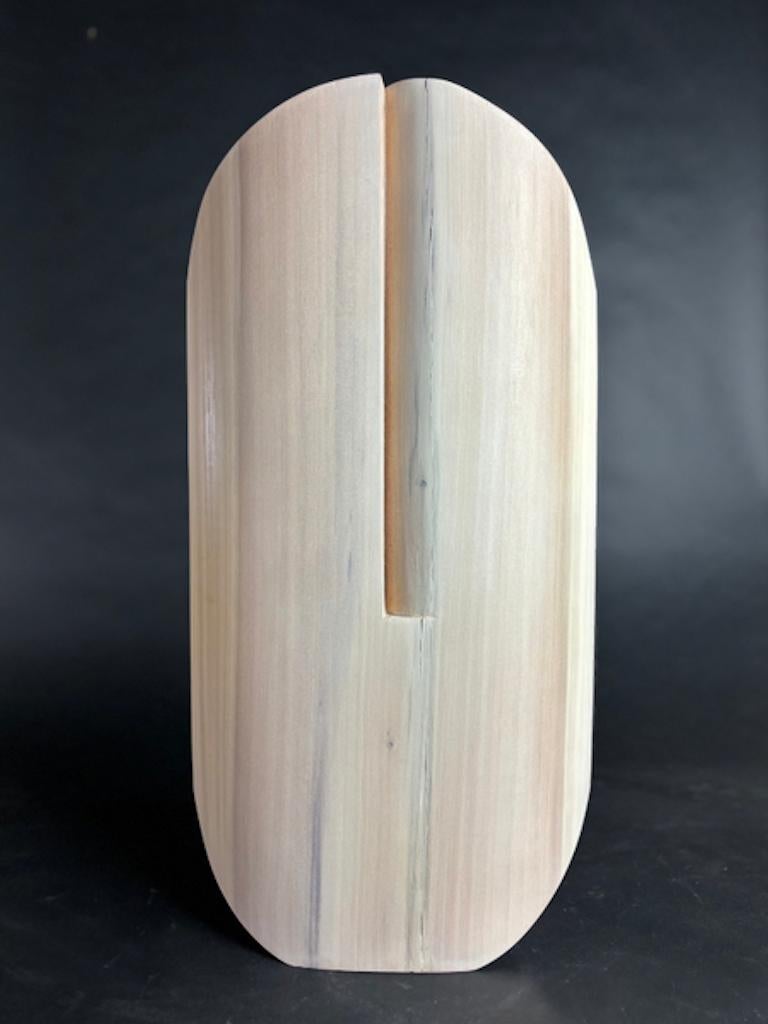 Medium: White washed wood

As an artist I strive to create elegant sculptures that capture the true essence of the subject matter. Form, line and surface are used as the visual language. The figure is abstracted to a minimalist form, void of any