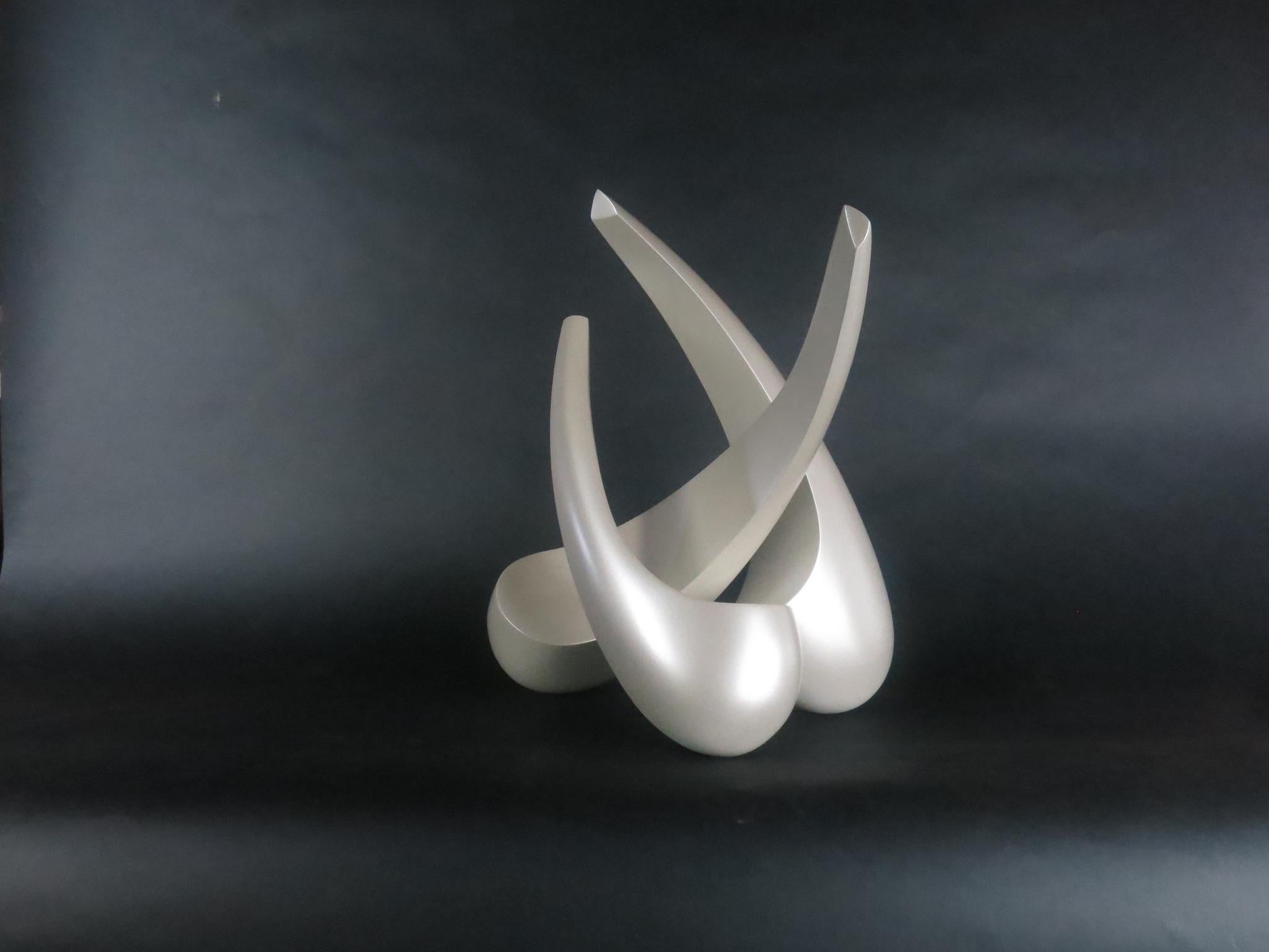 Medium: basswood, pearlescent finish


As an artist I strive to create elegant sculptures that capture the true essence of the subject matter. Form, line and surface are used as the visual language. The figure is abstracted to a minimalist form,