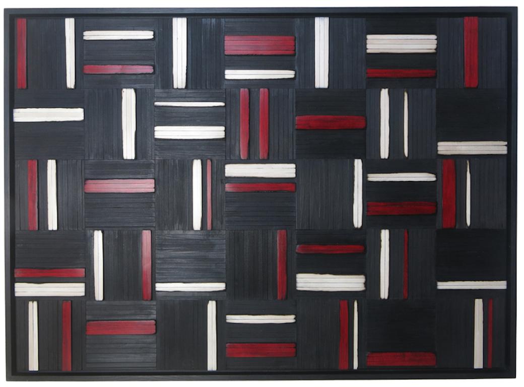 Joel Urruty – Redwhiteblack, Skulptur 2024