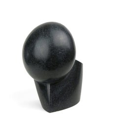 Joel Urruty - Tête (Black Granite), Sculpture 2023