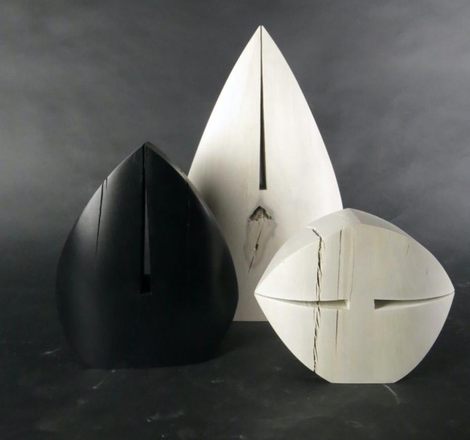 Medium: Basswood

As an artist I strive to create elegant sculptures that capture the true essence of the subject matter. Form, line and surface are used as the visual language. The figure is abstracted to a minimalist form, void of any superfluous