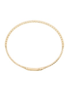 Diamond Bangle for Her 14k Gold 1.45 Ct Flexible Women's Stackable Bangle