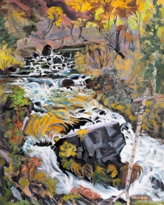 "Acceso Ney" (2012) Por Joellyn Duesberry, Óleo sobre lino