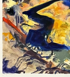 "El Río Grande cerca de Taos III" (2006) Por Joellyn Duesberry, Monotipo