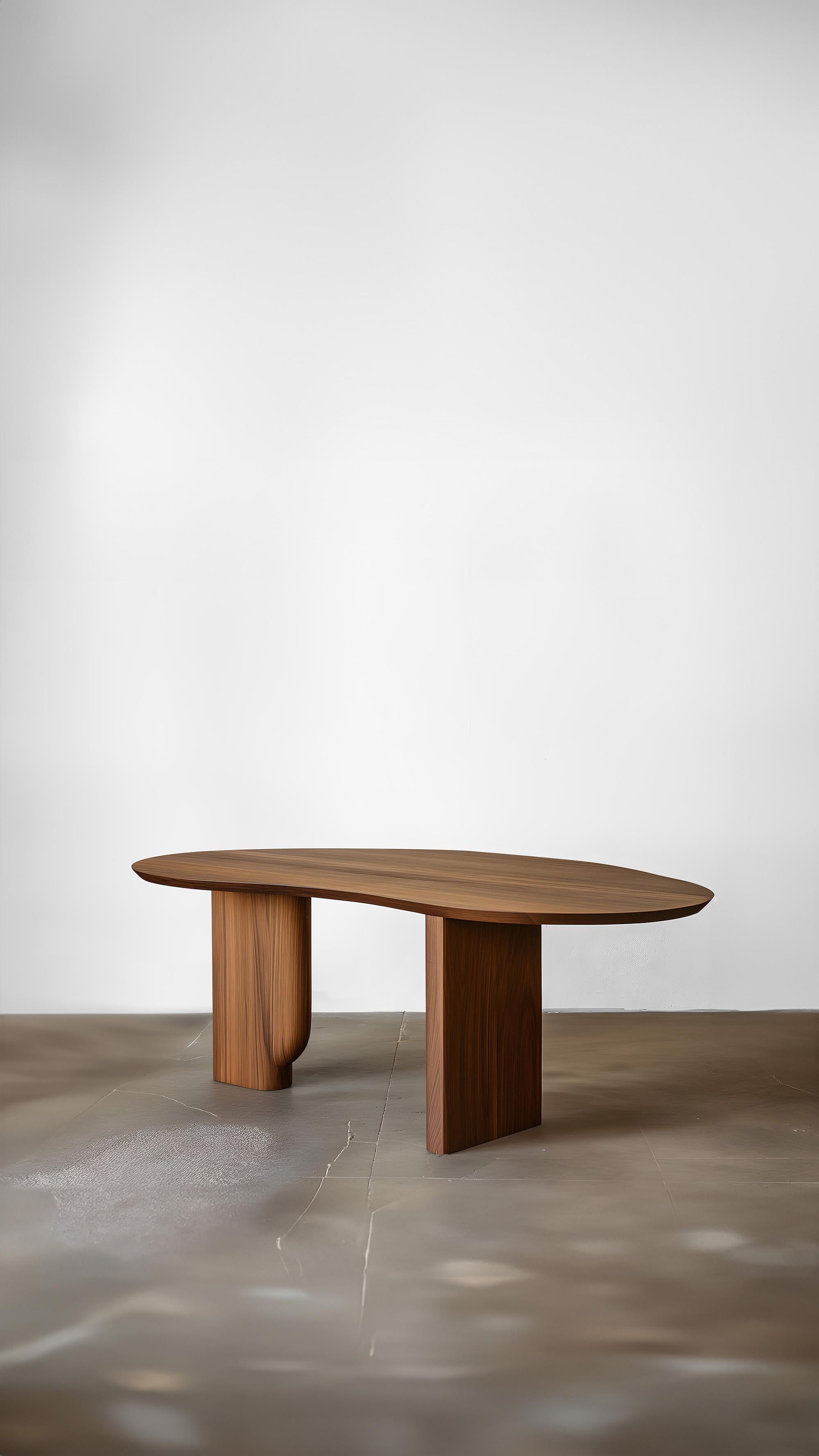 Mexican Joel's Desk 10 Sleek Functionality, Multi-Purpose Use, Made of Wood For Sale