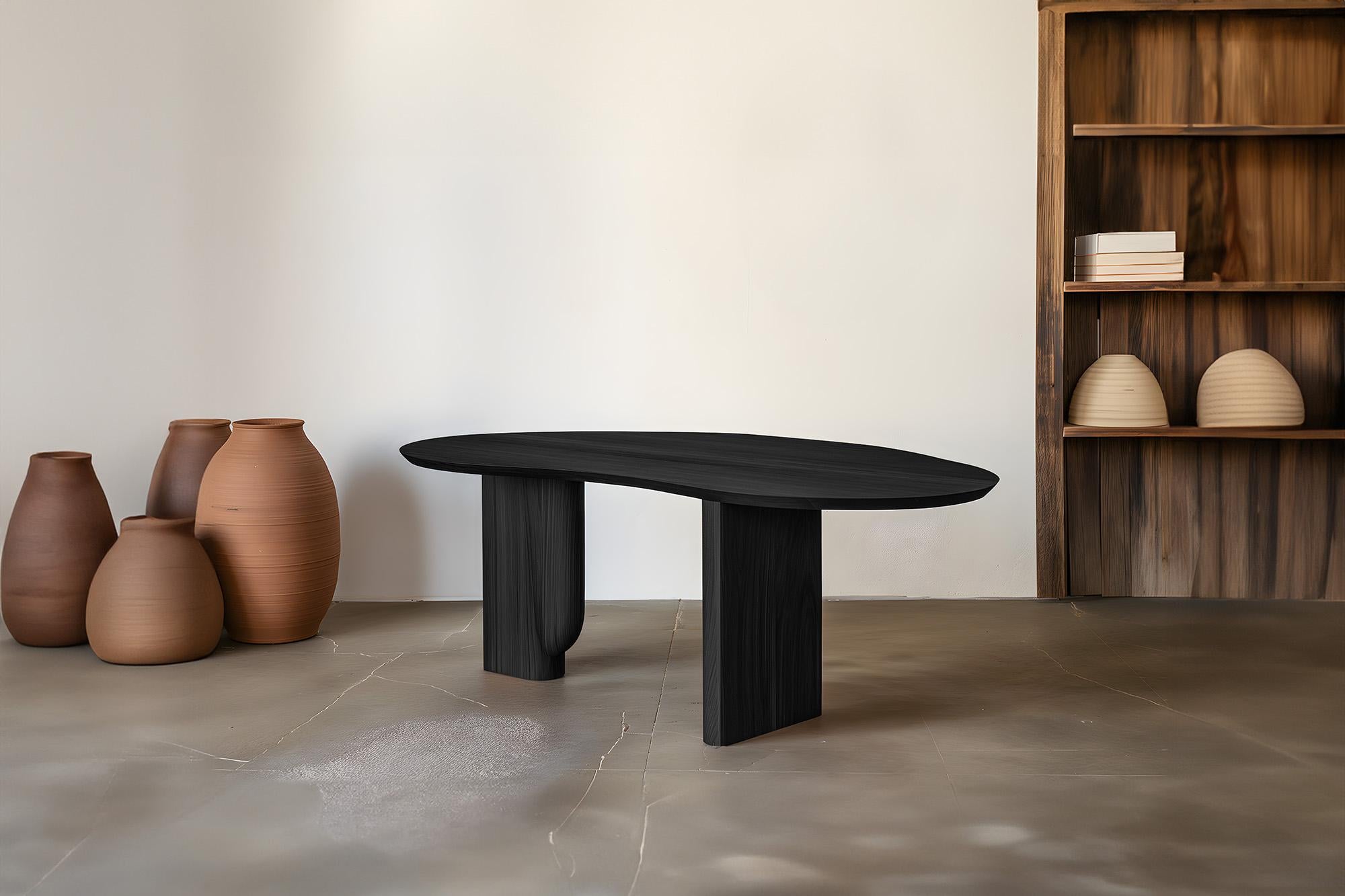 Joel's Desk 10 Sleek Functionality, Multi-Purpose Use, Made of Wood In New Condition For Sale In Ciudad de México, CDMX