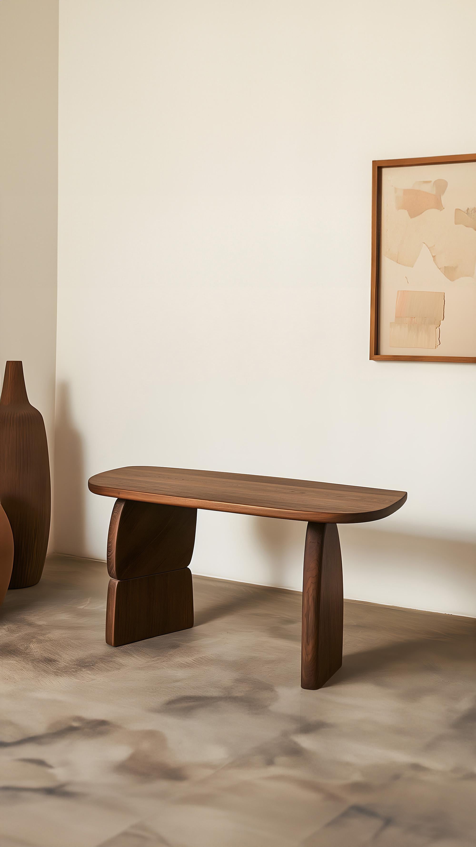 Mid-Century Modern Joel's Desk 15 Minimalist Design, Versatile Usage, Two Legs For Sale