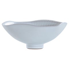 Ciotola in Studio Pottery di Joep Felder del Mid Century con decoro 'Wavy', anni '50