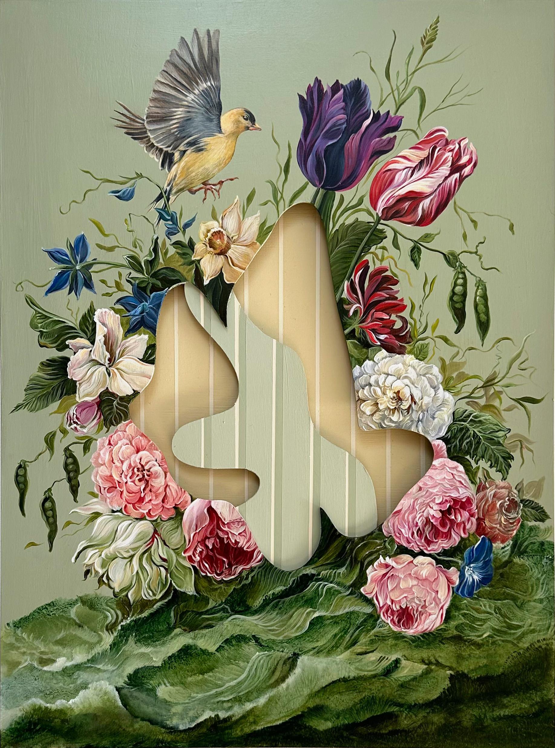 JOERG DRESSLER
"Illusion der Dauerhaftigkeit"
Acryl auf Platte
24 x 18 Zoll
_____________________________________

Joerg wurde in Hanau, Deutschland, geboren. Seinen MFA machte er 1994 an der Hochschule für Gestaltung in Offenbach, Deutschland.