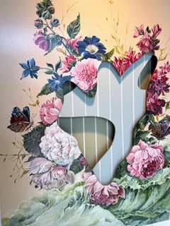 Surreal Floral Still Life Painting, Silent and Unseen III by Joerg Dressler