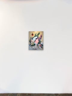 Pintura Surrealista Naturaleza Muerta, Floral, Silenciosa e Invisible I de Joerg Dressler