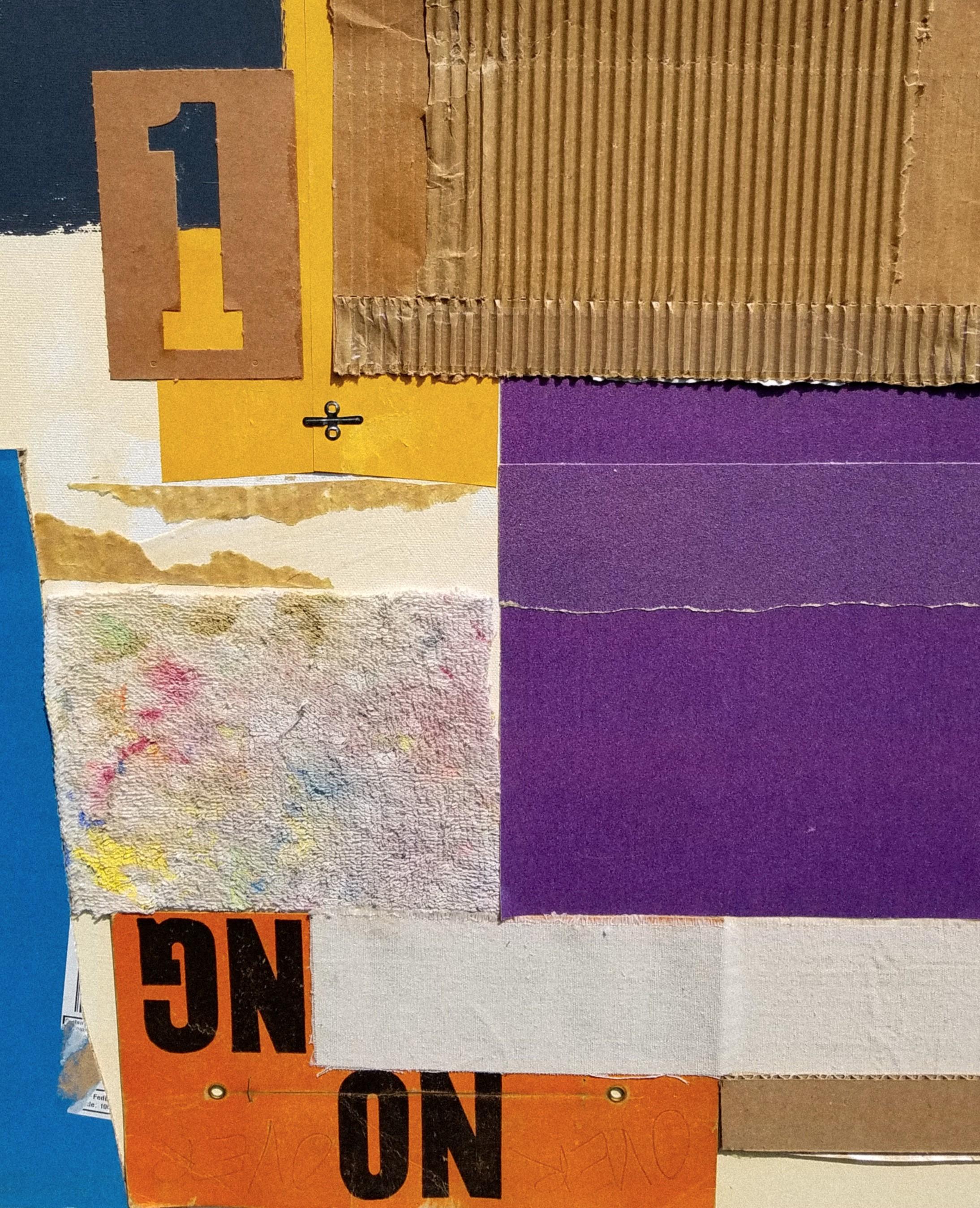 Public Square, Abstract Painting For Sale 1