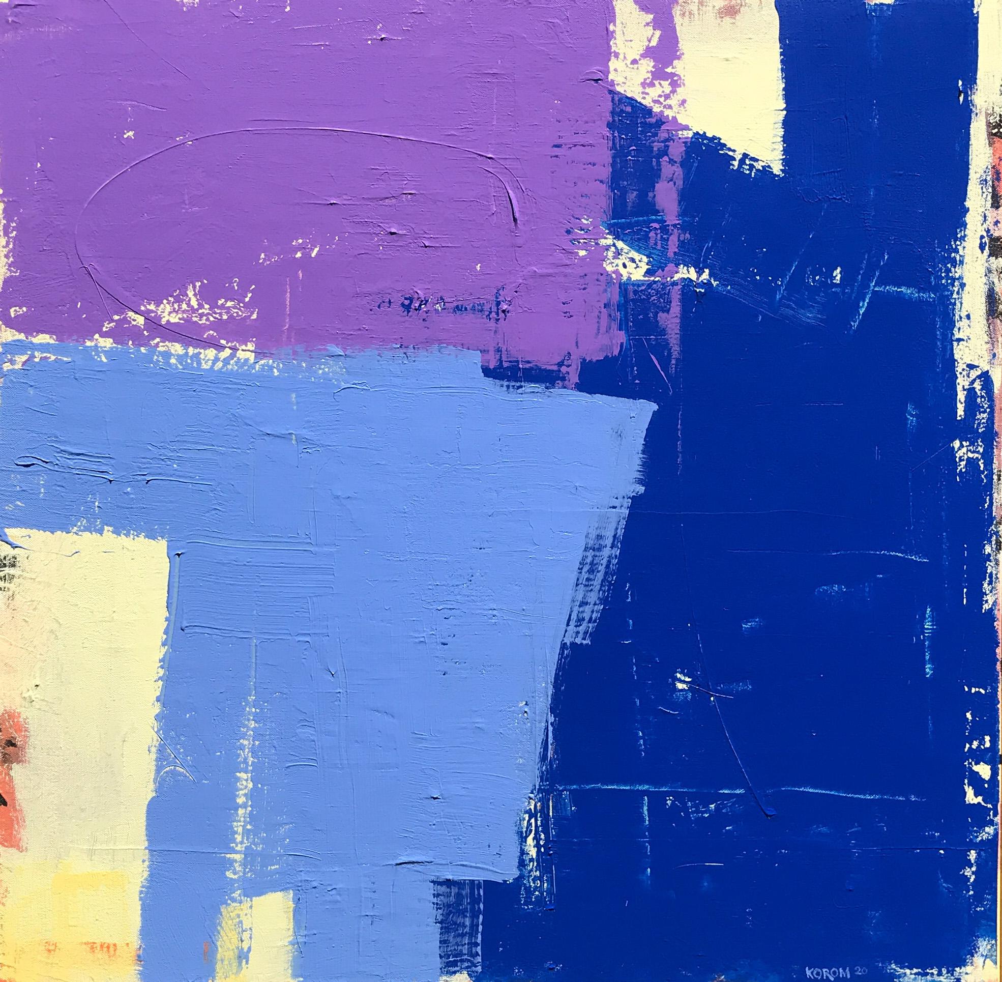 Blue Wins, Abstract Painting