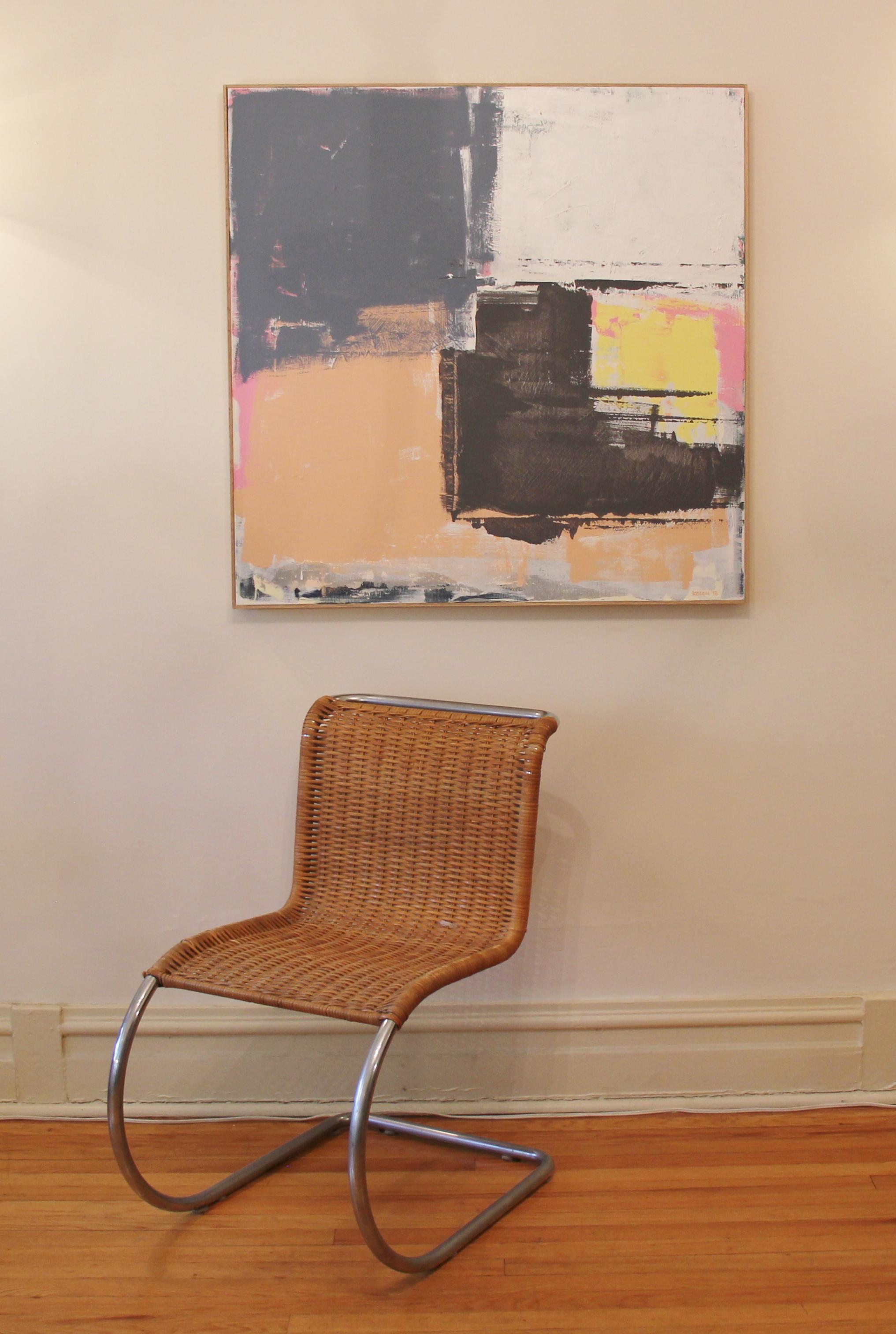 Bold Commentary - Abstract Painting by Joey Korom