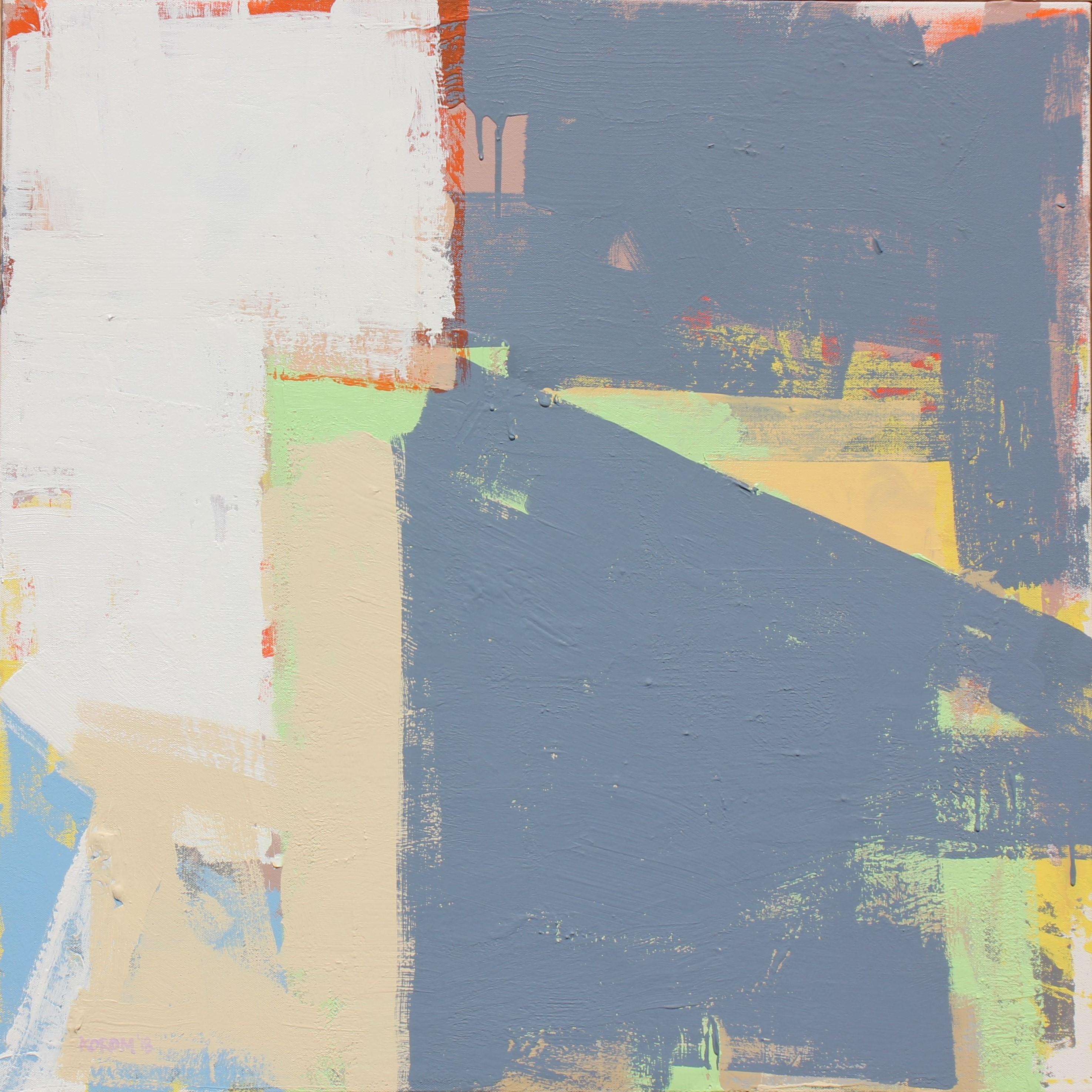 Abstract Painting Joey Korom - Broken Wall, peinture abstraite
