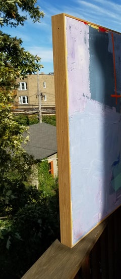 Lightning and Fields, peinture abstraite