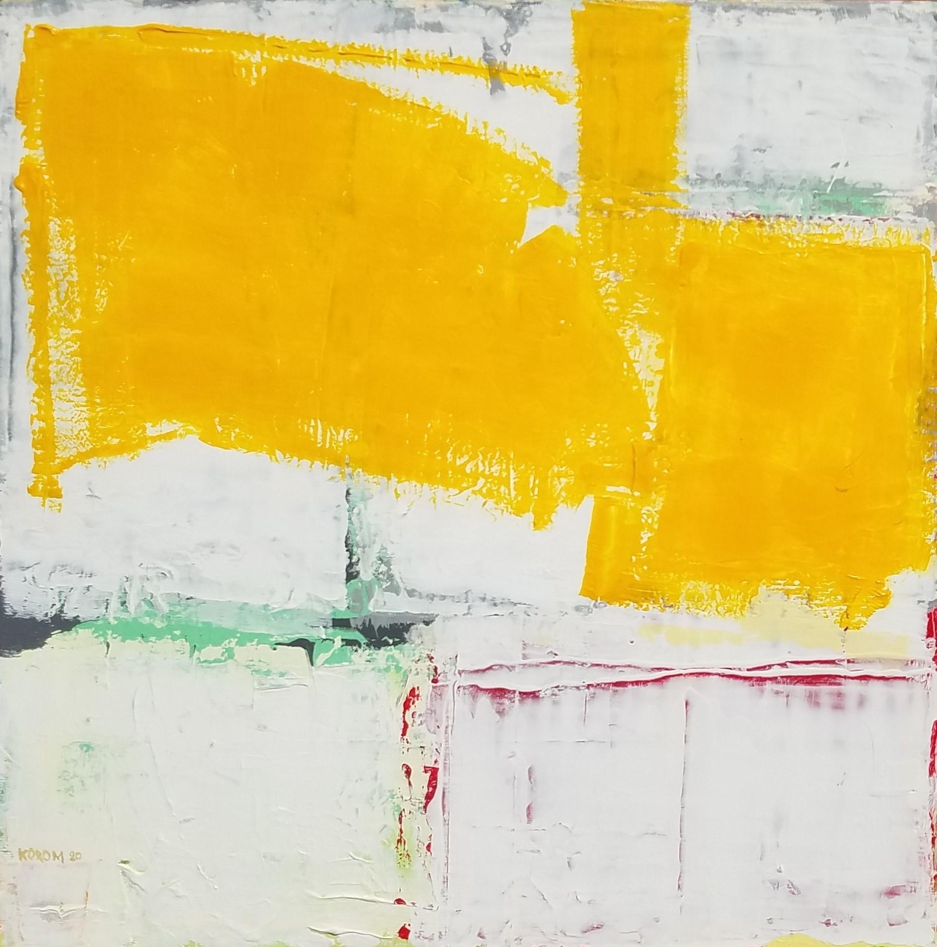 Landscape Painting di Joey Korom - Ottobre, Pittura astratta
