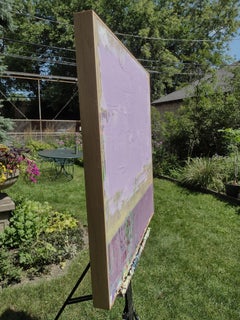 L'étang de Tracey's, peinture abstraite