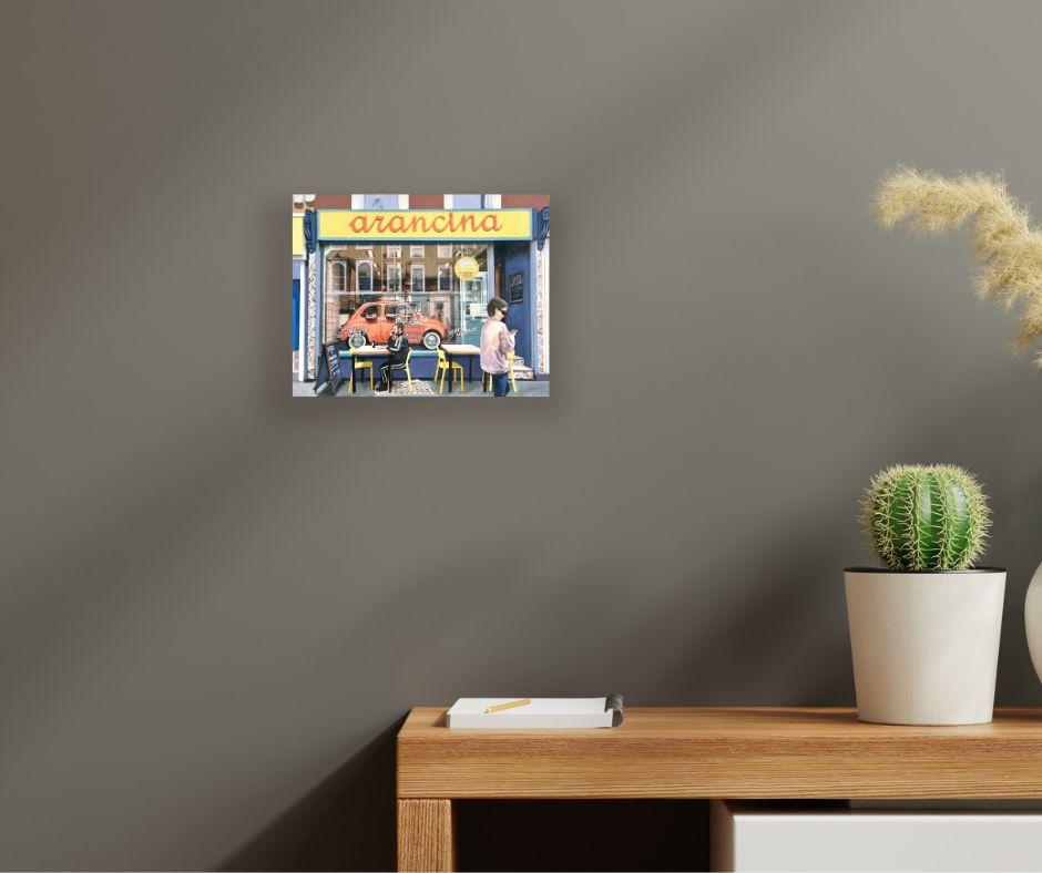 Mis-communication - Original zeitgenössische Realismus London Stadtbild Ölgemälde im Angebot 3