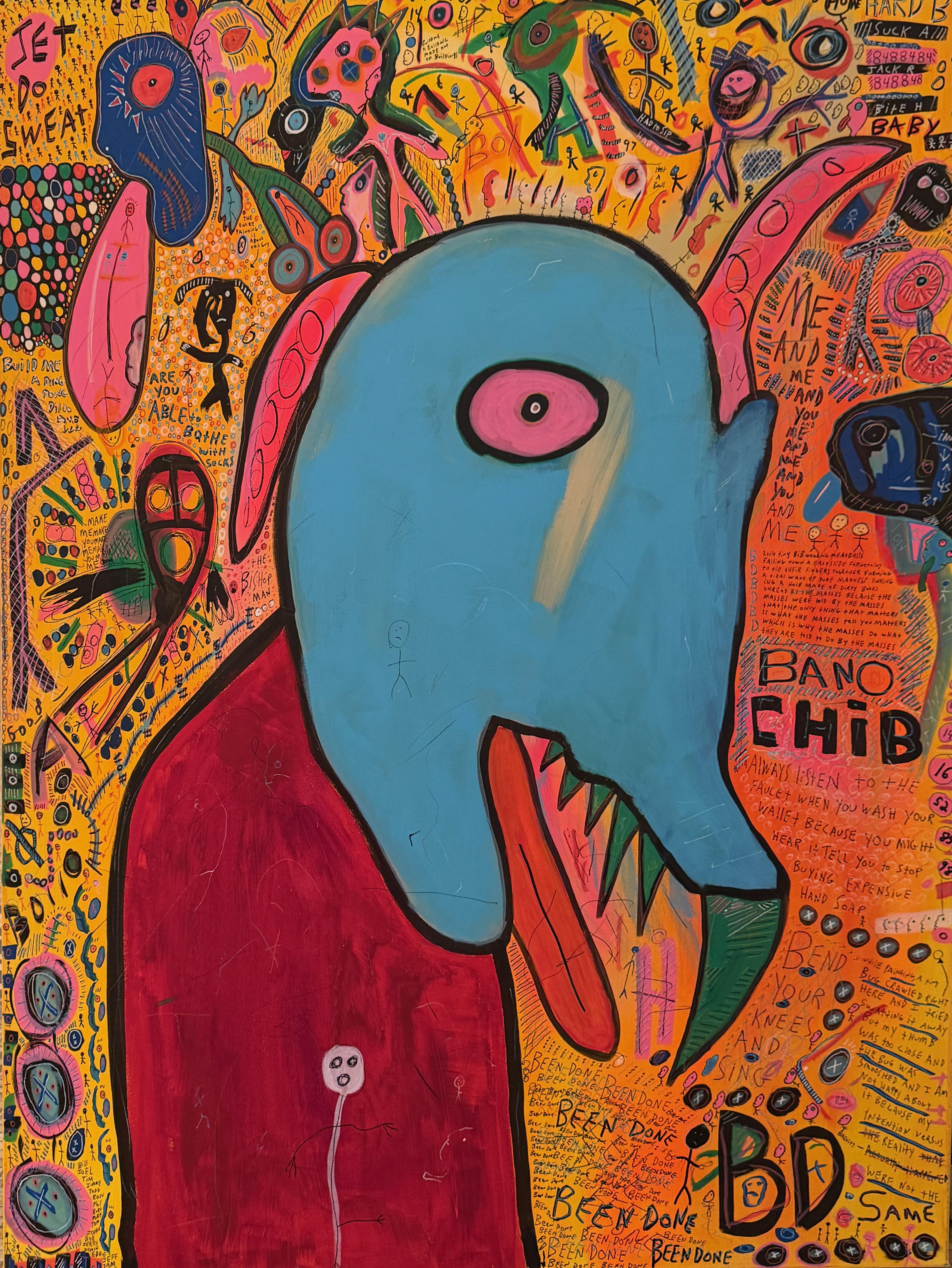 Joey Tepedino Abstract Painting - GRAT 647