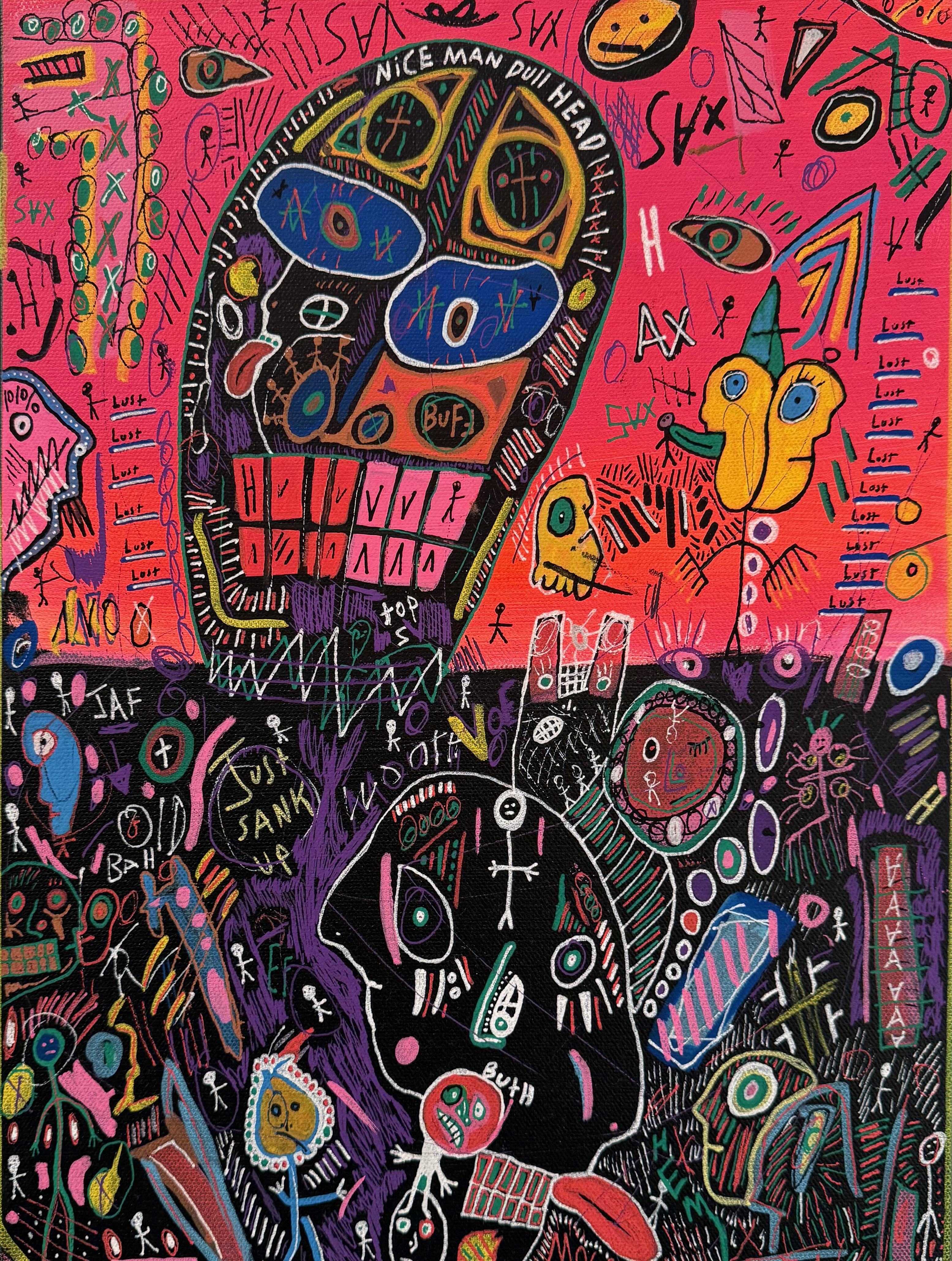 Joey Tepedino Abstract Painting - Sax