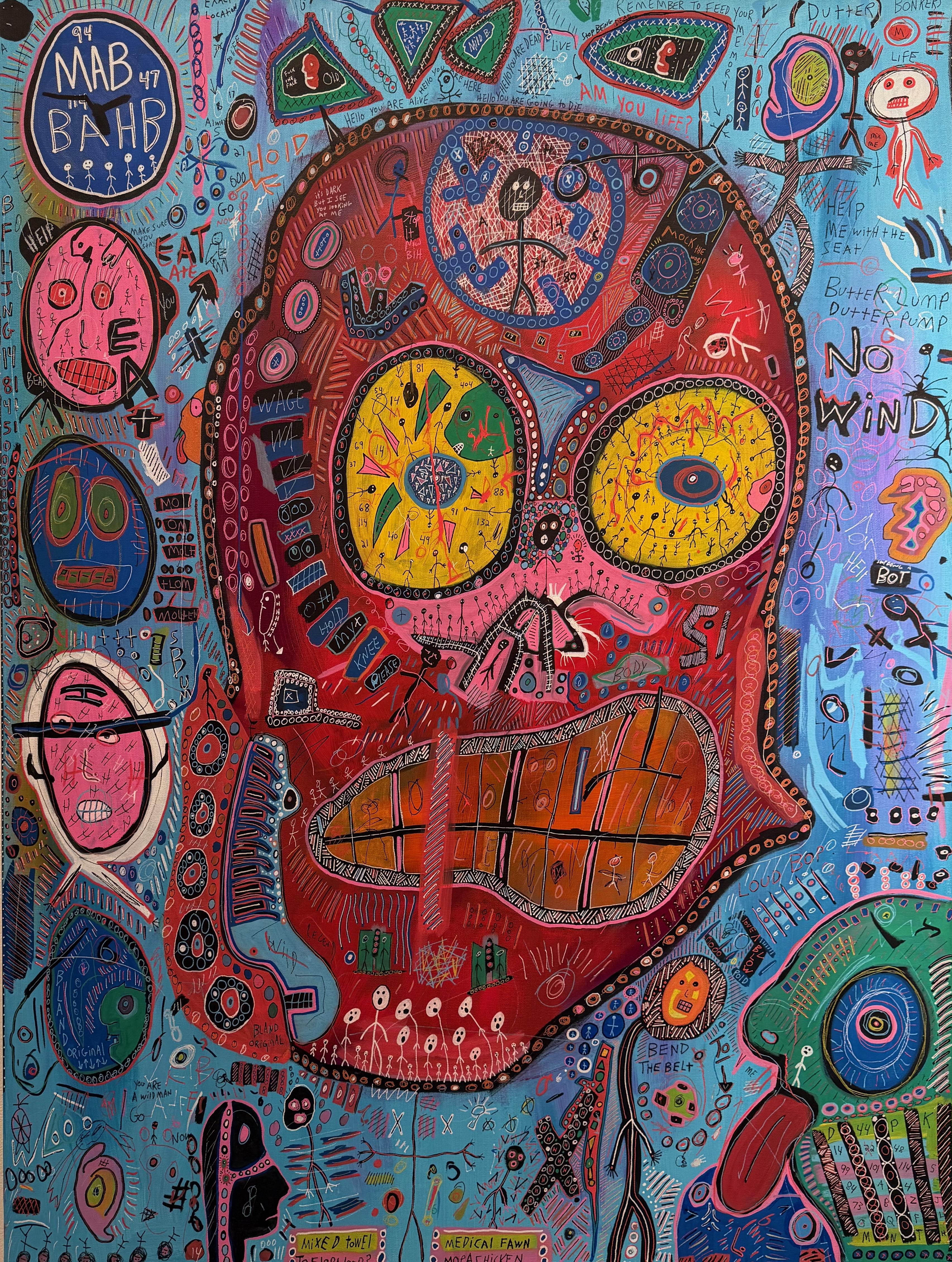 Joey Tepedino Abstract Painting - TOHG 680